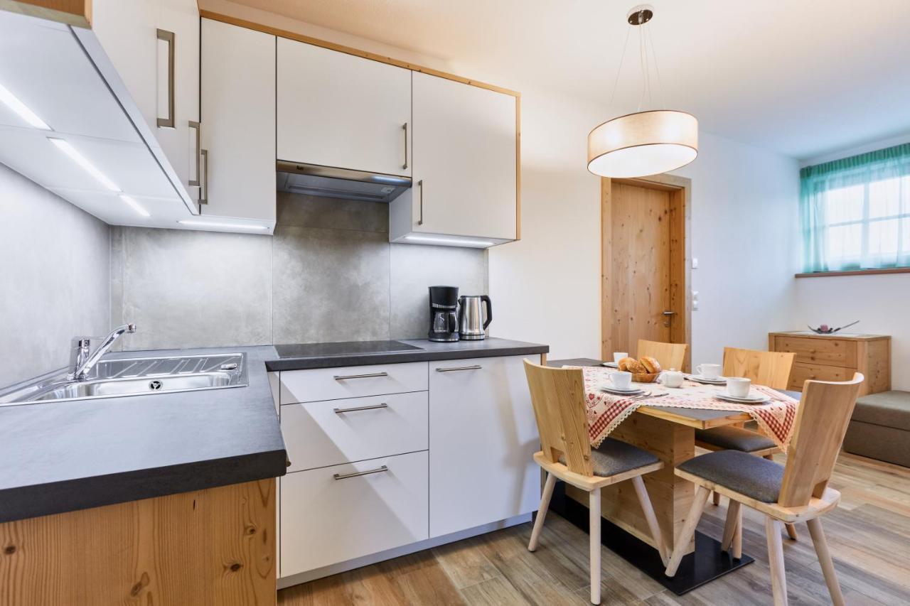 Ferienwohnung Huberhof Sankt Lorenzen Exterior foto